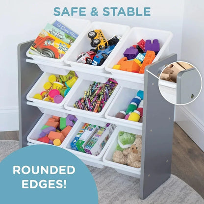 Toy Organizer, 9 Bin Storage