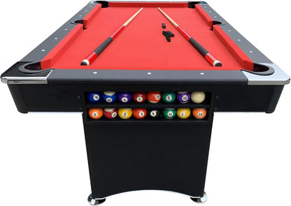 6 FT Portable Pool Table Set