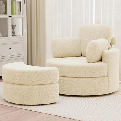 Chair with Ottoman