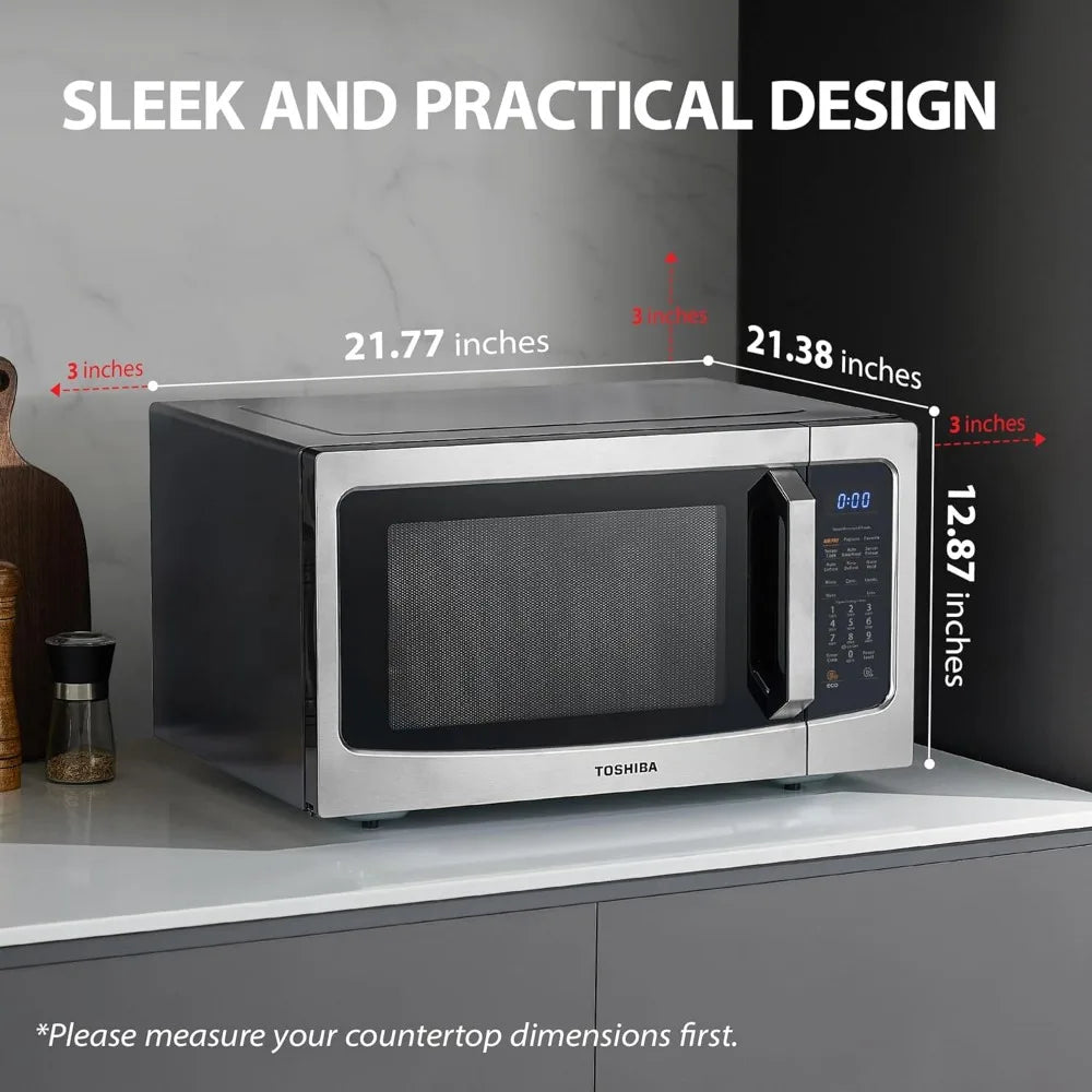 Countertop Microwave Oven, Smart Sensor, Convection, Air Fryer Combo, Mute Function, Position Memory