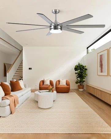 72 Inch Ceiling Fan with Light and Remote Control