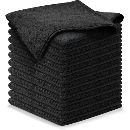 12Pcs Ultra Absorbent Microfiber Towels