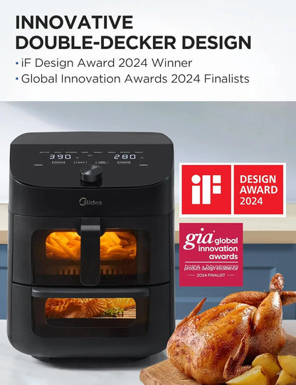 Dual Basket Air Fryer Oven