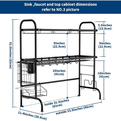 Dish Drying Rack Over Sink