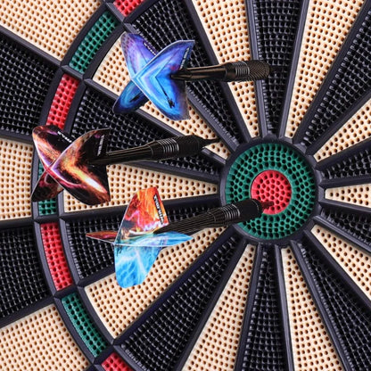 Electronic Dart Board with Cabinet and 12 Soft Tip Dart