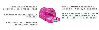 Toddler Bed with Tent