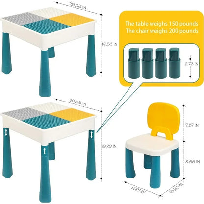 GobiDex All-in-One Kids Table and Chairs