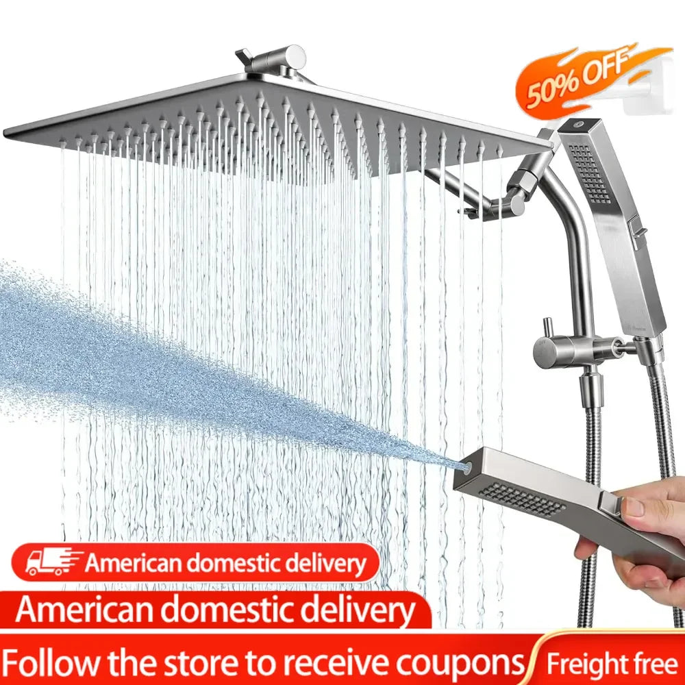 Metal 12'' Rain Shower Head