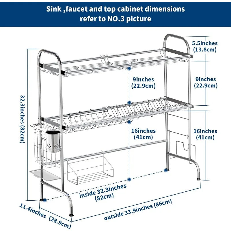 Dish Drying Rack Over Sink