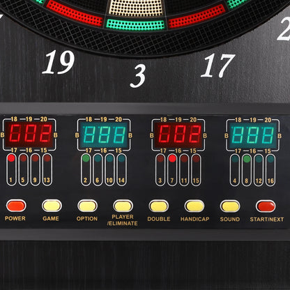 Electronic Wall-mounted Dartboard Cabinet