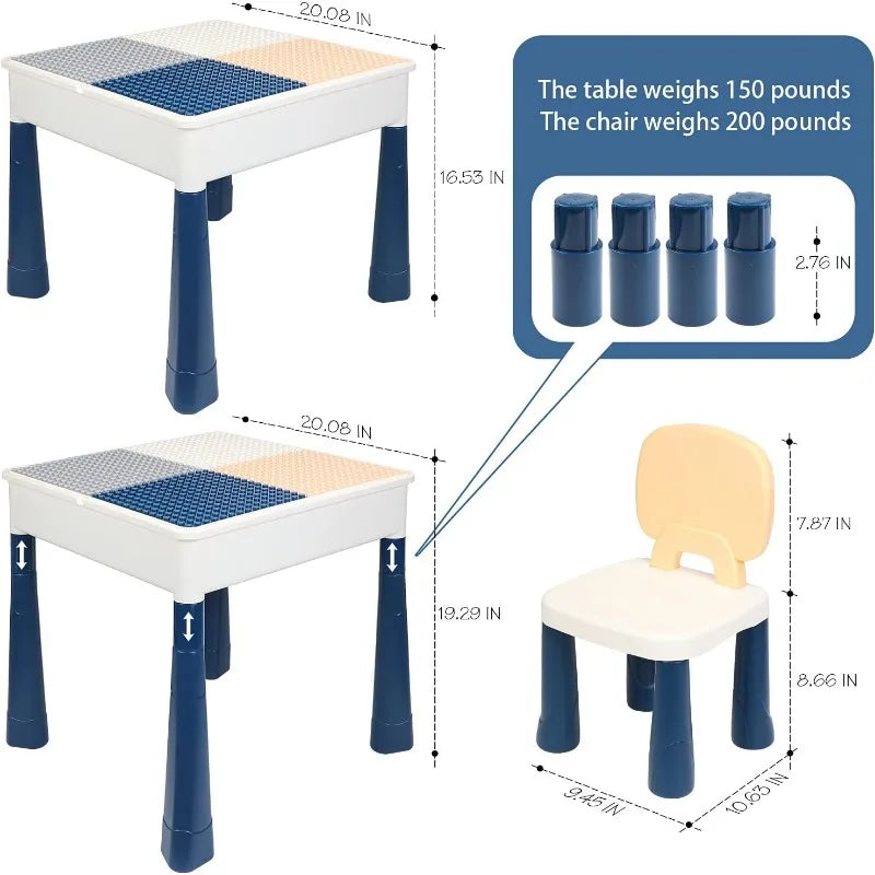 GobiDex All-in-One Kids Table and Chairs