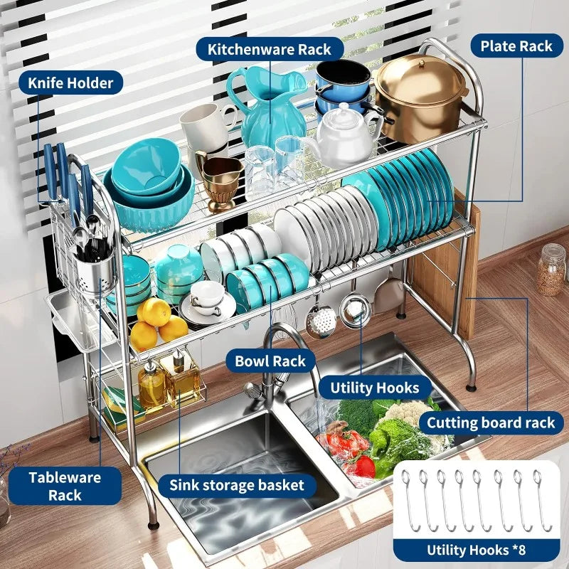 Dish Drying Rack Over Sink