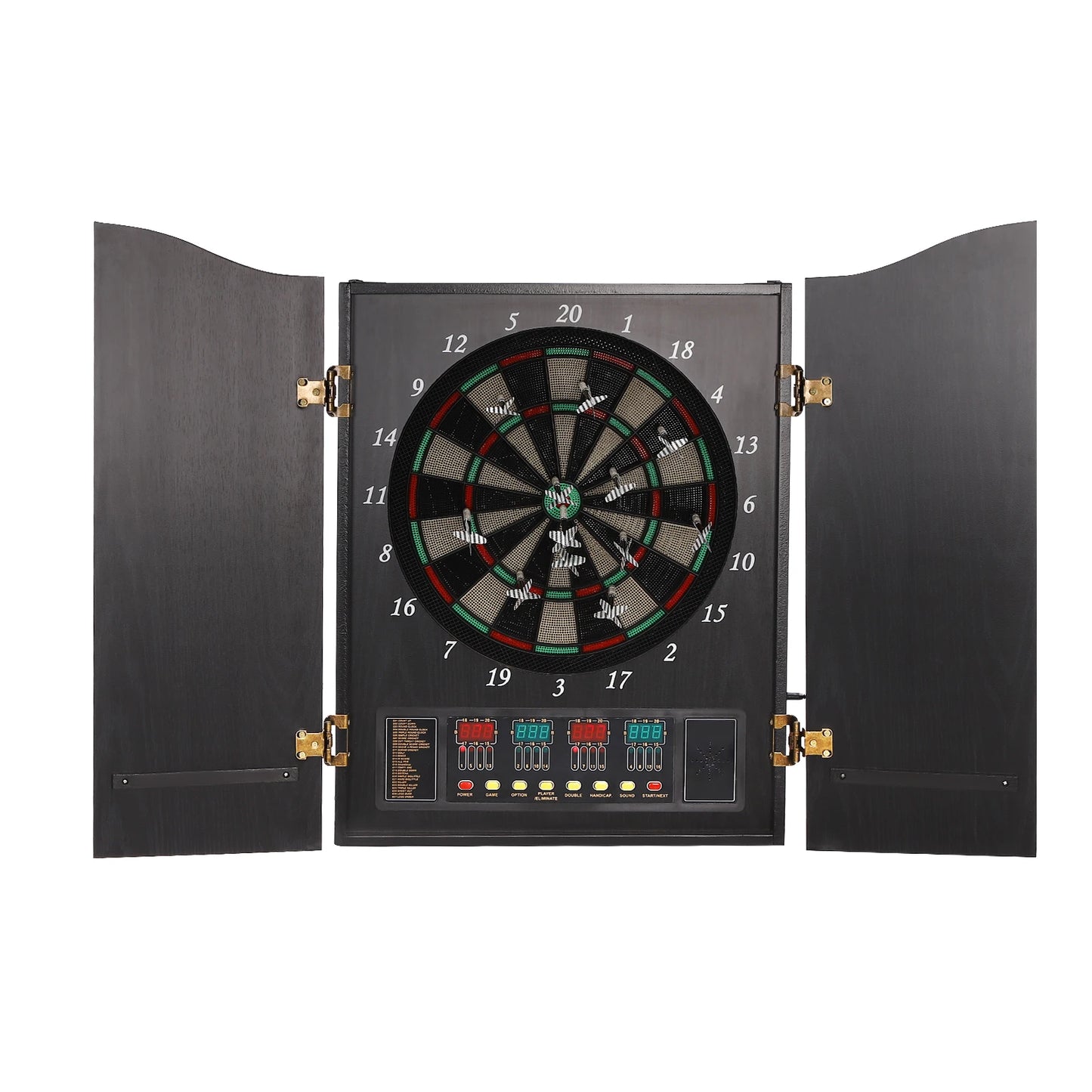 Electronic Wall-mounted Dartboard Cabinet