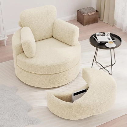 Chair with Ottoman