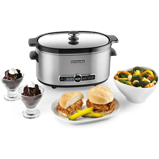 6-Qt. Stainless Steel Multicooker