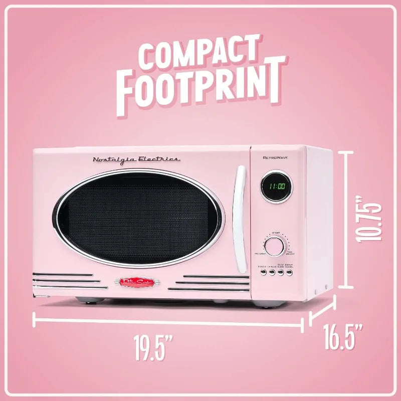 Nostalgia Retro Countertop Microwave