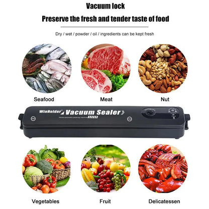 Portable 3 IN 1 Vacuum Sealer with Free 10 Sealing Bags