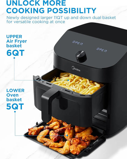 Dual Basket Air Fryer Oven