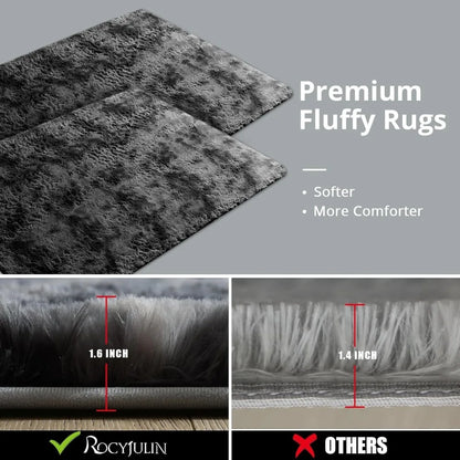 8x10 Soft Non-Slip Shag Rug