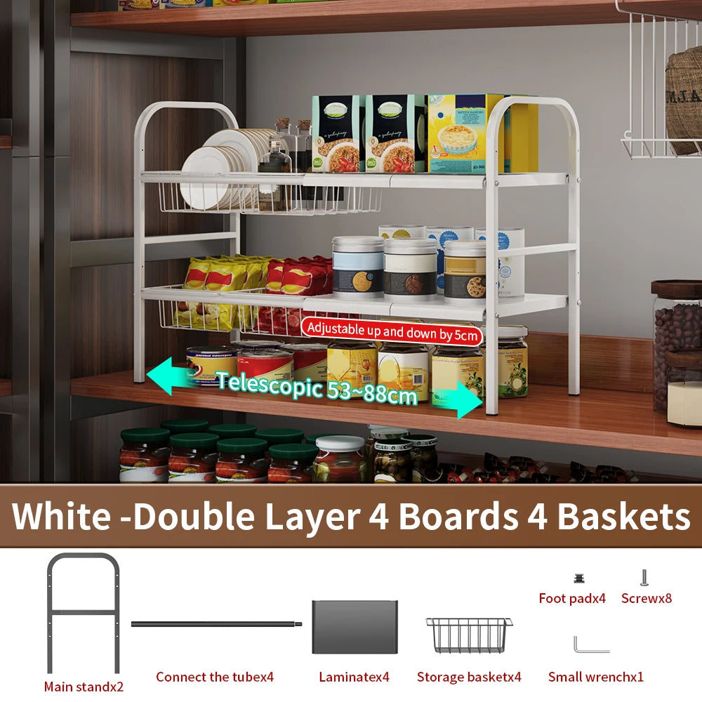 Expandable Cabinet Shelf Organizer