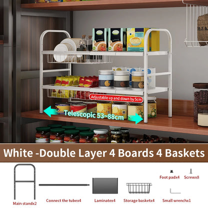 Expandable Cabinet Shelf Organizer