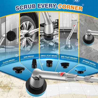 Cordless Electric Spin Scrubber