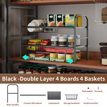 Expandable Cabinet Shelf Organizer