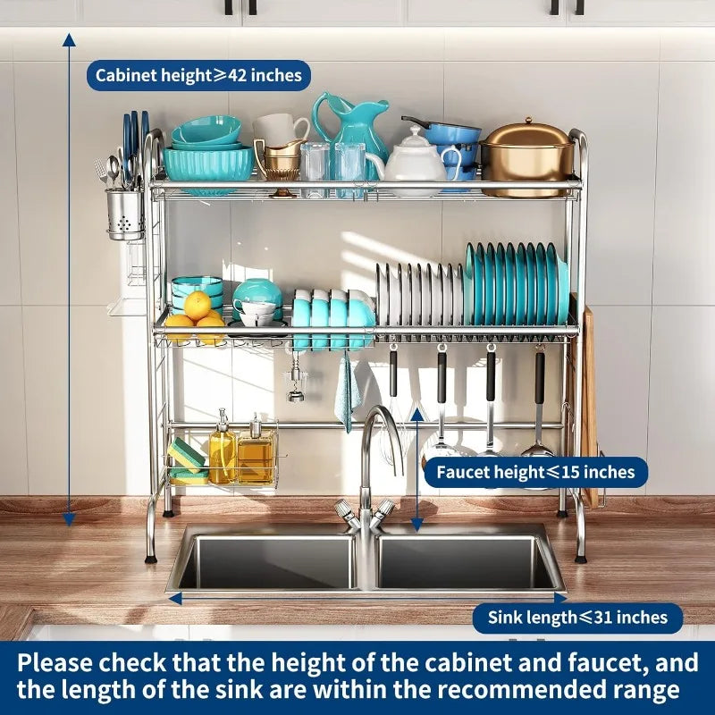 Dish Drying Rack Over Sink