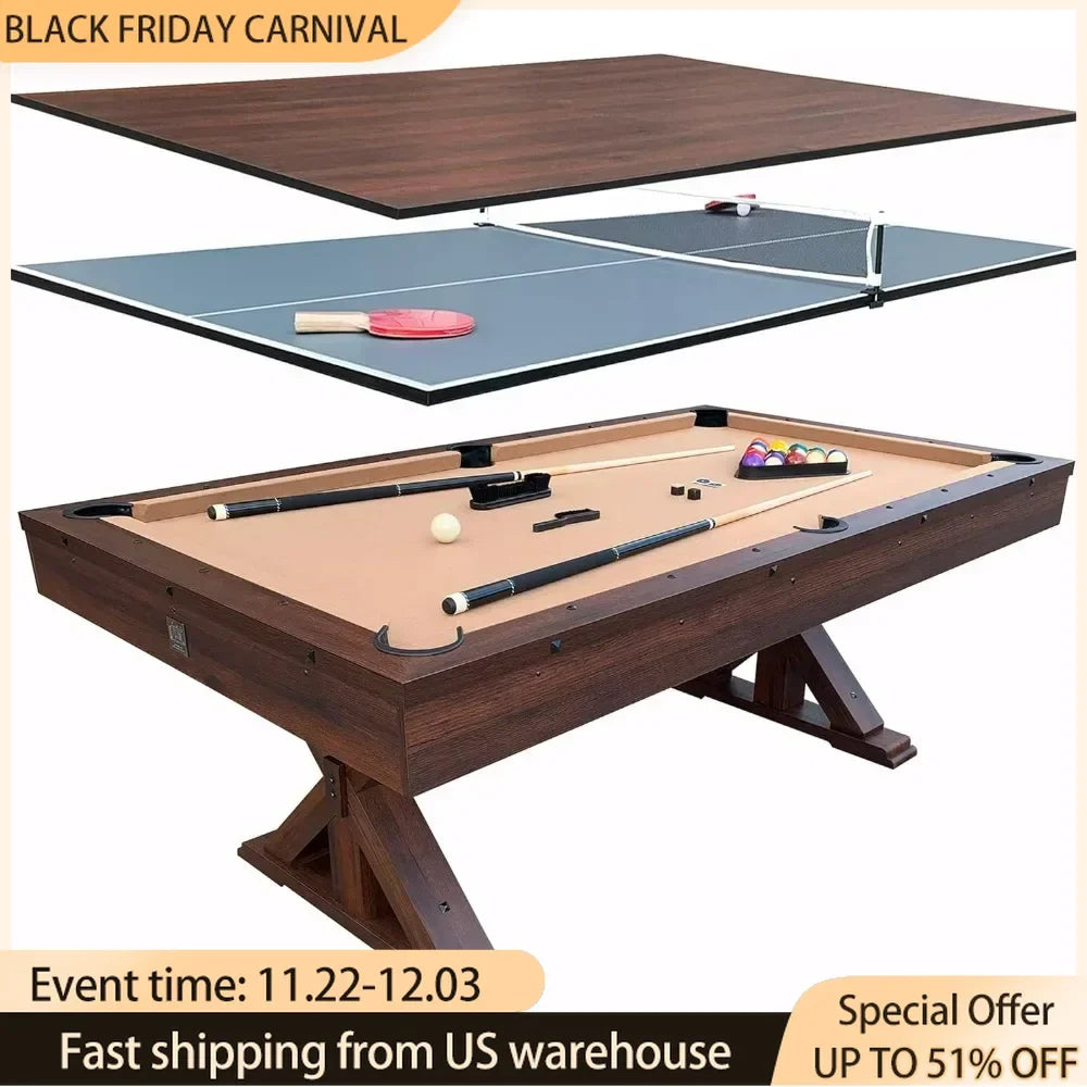 3 in 1 Multi Game Pool Table