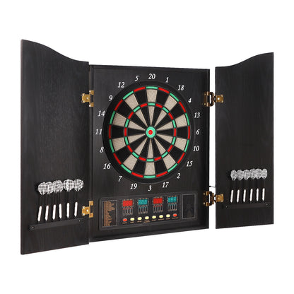 Electronic Wall-mounted Dartboard Cabinet