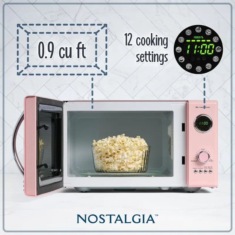 Nostalgia Retro Countertop Microwave