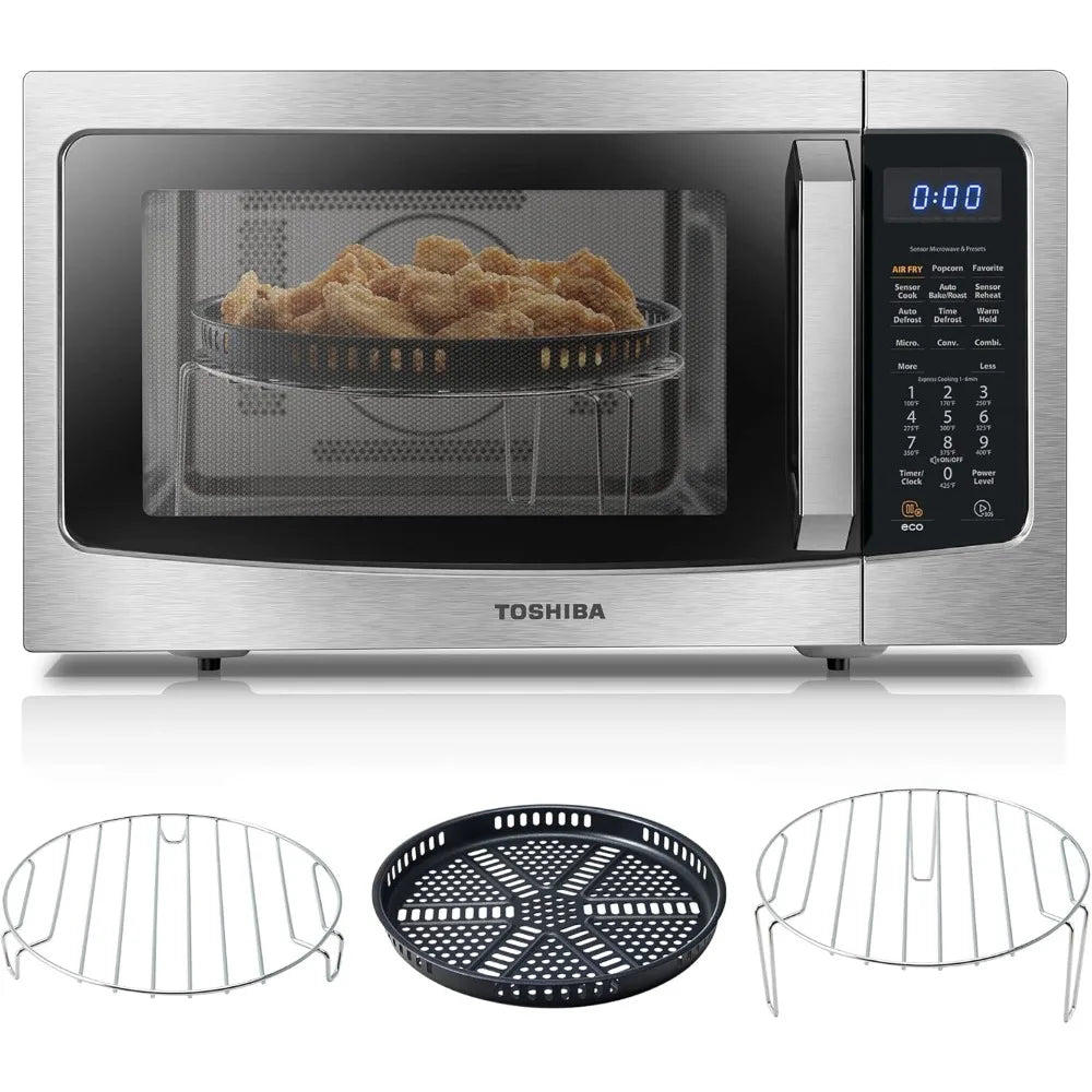 Countertop Microwave Oven, Smart Sensor, Convection, Air Fryer Combo, Mute Function, Position Memory