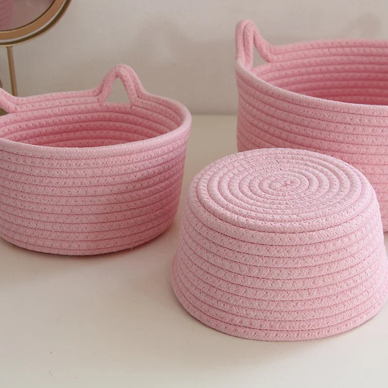 Cotton Cat Ear Shape Basket